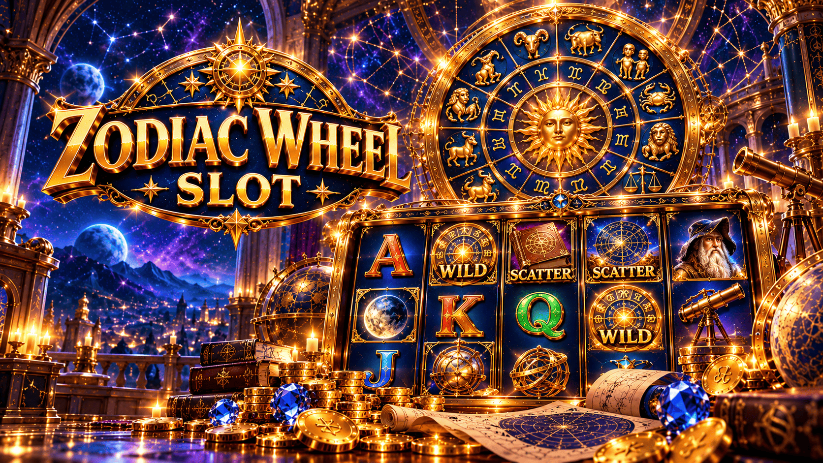 zodiac wheel slot